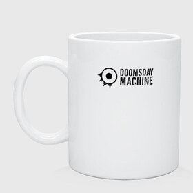 Кружка с принтом Doomsday Machine в Курске, керамика | объем — 330 мл, диаметр — 80 мм. Принт наносится на бока кружки, можно сделать два разных изображения | Тематика изображения на принте: 