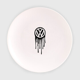 Тарелка с принтом Volkswagen в Курске, фарфор | диаметр - 210 мм
диаметр для нанесения принта - 120 мм | logo | volkswagen | логотип | фольцваген