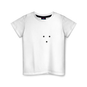 Детская футболка хлопок с принтом Силуэт лисички в Курске, 100% хлопок | круглый вырез горловины, полуприлегающий силуэт, длина до линии бедер | fox | лиса | лисёнок | лисичка