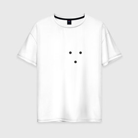 Женская футболка хлопок Oversize с принтом Силуэт лисички в Курске, 100% хлопок | свободный крой, круглый ворот, спущенный рукав, длина до линии бедер
 | fox | лиса | лисёнок | лисичка