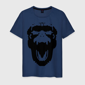 Мужская футболка хлопок с принтом 12 обезьян в Курске, 100% хлопок | прямой крой, круглый вырез горловины, длина до линии бедер, слегка спущенное плечо. | 12 обезьян | брэд питт | брюс уиллис | вирус | сериал