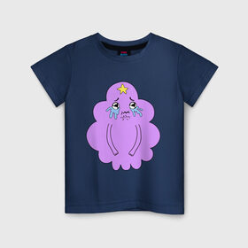 Детская футболка хлопок с принтом Плачущая Пупырка в Курске, 100% хлопок | круглый вырез горловины, полуприлегающий силуэт, длина до линии бедер | пупырка