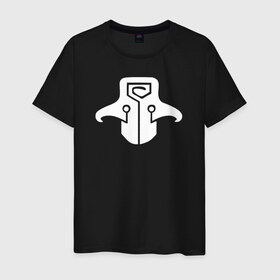 Мужская футболка хлопок с принтом Juggernaut в Курске, 100% хлопок | прямой крой, круглый вырез горловины, длина до линии бедер, слегка спущенное плечо. | juggernautjuggernaut джагер джагернаут дота dota