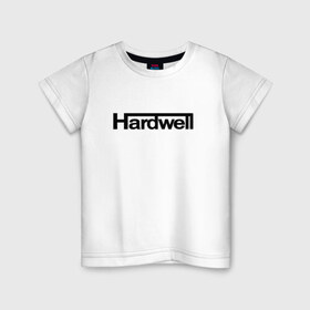 Детская футболка хлопок с принтом Hardwell в Курске, 100% хлопок | круглый вырез горловины, полуприлегающий силуэт, длина до линии бедер | hardwell | house | хардвелл | хаус