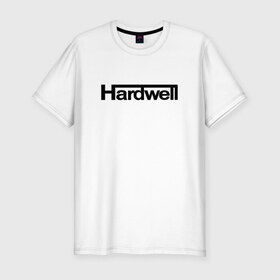 Мужская футболка премиум с принтом Hardwell в Курске, 92% хлопок, 8% лайкра | приталенный силуэт, круглый вырез ворота, длина до линии бедра, короткий рукав | hardwell | house | хардвелл | хаус