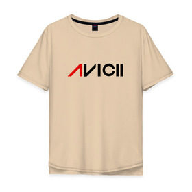 Мужская футболка хлопок Oversize с принтом Avicii в Курске, 100% хлопок | свободный крой, круглый ворот, “спинка” длиннее передней части | avici dj (house) house | avicii | авичи