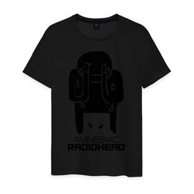 Мужская футболка хлопок с принтом Radiohead в Курске, 100% хлопок | прямой крой, круглый вырез горловины, длина до линии бедер, слегка спущенное плечо. | capitol | creep | emi | parlophone | the king of limbs | джонни гринвуд | колин гринвуд | радиохэд | том йорк | фил селуэй | эд о’брайен