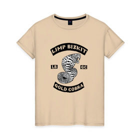 Женская футболка хлопок с принтом Limp Bizkit в Курске, 100% хлопок | прямой крой, круглый вырез горловины, длина до линии бедер, слегка спущенное плечо | limp bizkit | rock | лимп бизкит | рок | уэс борланд | фред дерст