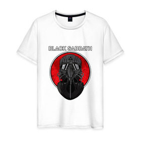 Мужская футболка хлопок с принтом Black Sabbath в Курске, 100% хлопок | прямой крой, круглый вырез горловины, длина до линии бедер, слегка спущенное плечо. | black sabbath