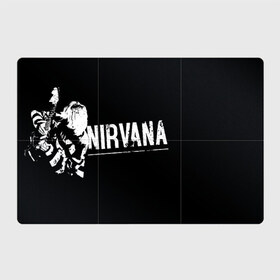 Магнитный плакат 3Х2 с принтом Nirvana в Курске, Полимерный материал с магнитным слоем | 6 деталей размером 9*9 см | 