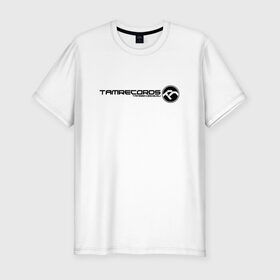 Мужская футболка премиум с принтом TAMRECORDS в Курске, 92% хлопок, 8% лайкра | приталенный силуэт, круглый вырез ворота, длина до линии бедра, короткий рукав | dnb | neurofunk | tamrecords | нейропанк