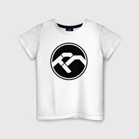 Детская футболка хлопок с принтом NEUROPUNK Circle в Курске, 100% хлопок | круглый вырез горловины, полуприлегающий силуэт, длина до линии бедер | neurofunk | neuropunk | neuropunk   это подкаст и серия вечеринок от лейбла tamrecords.dnb | tamrecords | нейропанк