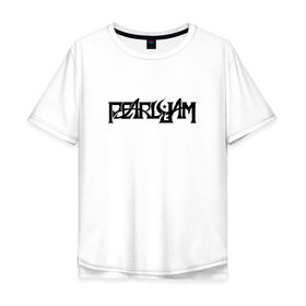 Мужская футболка хлопок Oversize с принтом Pearl Jam в Курске, 100% хлопок | свободный крой, круглый ворот, “спинка” длиннее передней части | Тематика изображения на принте: grunge | pearl jampearl jam | rock | грандж | рок