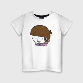 Детская футболка хлопок с принтом Ringo Starr в Курске, 100% хлопок | круглый вырез горловины, полуприлегающий силуэт, длина до линии бедер | ringo star the beatles битлз битлы