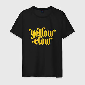 Мужская футболка хлопок с принтом Yellow Claw в Курске, 100% хлопок | прямой крой, круглый вырез горловины, длина до линии бедер, слегка спущенное плечо. | Тематика изображения на принте: 