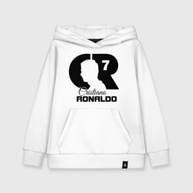 Детская толстовка хлопок с принтом Ronaldo в Курске, 100% хлопок | Круглый горловой вырез, эластичные манжеты, пояс, капюшен | cristiano | real madrid | ronaldo | кристиано роналдо | криштиану | криштиану роналду | реал мадрид | роналду | рональдо | спорт | футбол