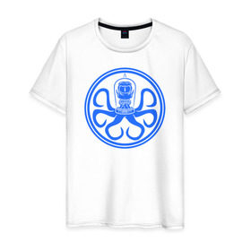 Мужская футболка хлопок с принтом Ригель 7 в Курске, 100% хлопок | прямой крой, круглый вырез горловины, длина до линии бедер, слегка спущенное плечо. | ригель 7 симпсоны simpsons пришелец