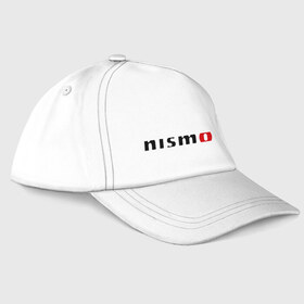 Бейсболка с принтом Nismo в Курске, 100% хлопок | классический козырек, металлическая застежка-регулятор размера | nismo | nissan | авто | лого | низмо | нисан