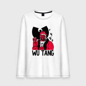 Мужской лонгслив хлопок с принтом Wu tang clan в Курске, 100% хлопок |  | clan | hip hop | rza | wu tang | wutang | ву танг | вутанг | рэп