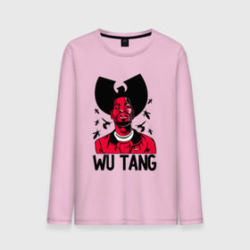 Мужской лонгслив хлопок с принтом Wu tang clan в Курске, 100% хлопок |  | clan | hip hop | rza | wu tang | wutang | ву танг | вутанг | рэп