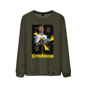 Мужской свитшот хлопок с принтом Ronaldo в Курске, 100% хлопок |  | роналдо