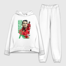 Женский костюм хлопок Oversize с принтом Ronaldo в Курске,  |  | роналдо