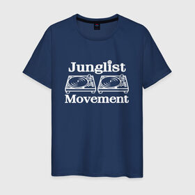 Мужская футболка хлопок Junglist Movement купить в Курске