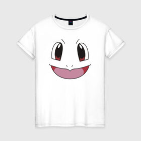 Женская футболка хлопок с принтом Squirt в Курске, 100% хлопок | прямой крой, круглый вырез горловины, длина до линии бедер, слегка спущенное плечо | squirt сквиртл покемон pokemon