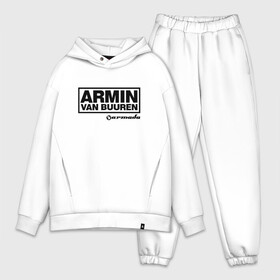 Мужской костюм хлопок OVERSIZE с принтом Armin van Buuren в Курске,  |  | armada | armin van buuren | trance | армин