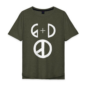 Мужская футболка хлопок Oversize с принтом G Dragon в Курске, 100% хлопок | свободный крой, круглый ворот, “спинка” длиннее передней части | big bang | g dragon | k pop | биг бенг | кей поп | корея
