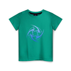 Детская футболка хлопок с принтом NIP Team в Курске, 100% хлопок | круглый вырез горловины, полуприлегающий силуэт, длина до линии бедер | nip