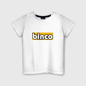 Детская футболка хлопок с принтом Binco в Курске, 100% хлопок | круглый вырез горловины, полуприлегающий силуэт, длина до линии бедер | binco | gta | gta 5 | gta v | san andreas | гта | игры
