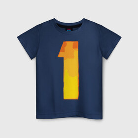 Детская футболка хлопок с принтом The Beatles One в Курске, 100% хлопок | круглый вырез горловины, полуприлегающий силуэт, длина до линии бедер | the beatles one