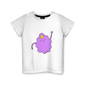 Детская футболка хлопок с принтом Пупырка в Курске, 100% хлопок | круглый вырез горловины, полуприлегающий силуэт, длина до линии бедер | adventure time | princess