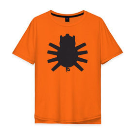 Мужская футболка хлопок Oversize с принтом Spider-Pig в Курске, 100% хлопок | свободный крой, круглый ворот, “спинка” длиннее передней части | Тематика изображения на принте: spider pig the simpsons симпсоны свин паук го