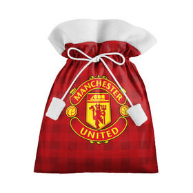 Подарочный 3D мешок с принтом Manchester united в Курске, 100% полиэстер | Размер: 29*39 см | manchester united | манчестер юнайтед | спорт | фк | футбол