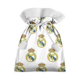 Подарочный 3D мешок с принтом Real Madrid в Курске, 100% полиэстер | Размер: 29*39 см | real madrid | реал мадрид | спорт | фк | футбол