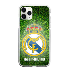 Чехол для iPhone 11 Pro матовый с принтом Real Madrid в Курске, Силикон |  | real madrid | реал мадрид | спорт | фк | футбол