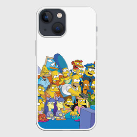 Чехол для iPhone 13 mini с принтом Симпсоны в Курске,  |  | гомер