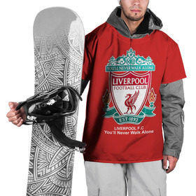 Накидка на куртку 3D с принтом Liverpool в Курске, 100% полиэстер |  | Тематика изображения на принте: ливерпуль
