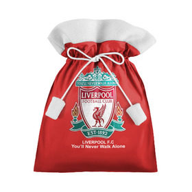 Подарочный 3D мешок с принтом Liverpool в Курске, 100% полиэстер | Размер: 29*39 см | ливерпуль