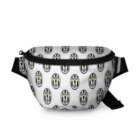 Поясная сумка 3D с принтом Juventus в Курске, 100% полиэстер | плотная ткань, ремень с регулируемой длиной, внутри несколько карманов для мелочей, основное отделение и карман с обратной стороны сумки застегиваются на молнию | juventus | спорт | фк | футбол | ювентус