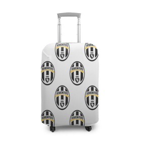 Чехол для чемодана 3D с принтом Juventus в Курске, 86% полиэфир, 14% спандекс | двустороннее нанесение принта, прорези для ручек и колес | juventus | спорт | фк | футбол | ювентус
