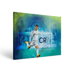 Холст прямоугольный с принтом Ronaldo в Курске, 100% ПВХ |  | Тематика изображения на принте: роналдо