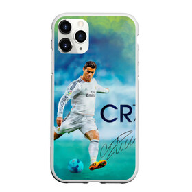 Чехол для iPhone 11 Pro матовый с принтом Ronaldo в Курске, Силикон |  | роналдо