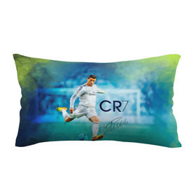 Подушка 3D антистресс с принтом Ronaldo в Курске, наволочка — 100% полиэстер, наполнитель — вспененный полистирол | состоит из подушки и наволочки на молнии | роналдо