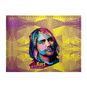 Обложка для студенческого билета с принтом Nirvana в Курске, натуральная кожа | Размер: 11*8 см; Печать на всей внешней стороне | Тематика изображения на принте: cobain | curt | nirvana | rock | абстракт | кобейн | курт | рок