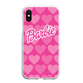 Чехол для iPhone XS Max матовый с принтом Barbie в Курске, Силикон | Область печати: задняя сторона чехла, без боковых панелей | Тематика изображения на принте: barbie | барби | кукла