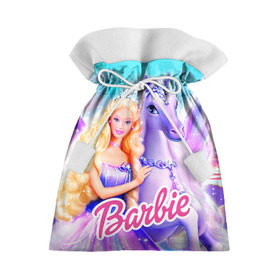 Подарочный 3D мешок с принтом Barbie в Курске, 100% полиэстер | Размер: 29*39 см | Тематика изображения на принте: barbie | барби | кукла