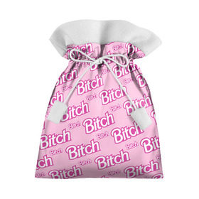 Подарочный 3D мешок с принтом Bitch в Курске, 100% полиэстер | Размер: 29*39 см | Тематика изображения на принте: девушкам | пафосные